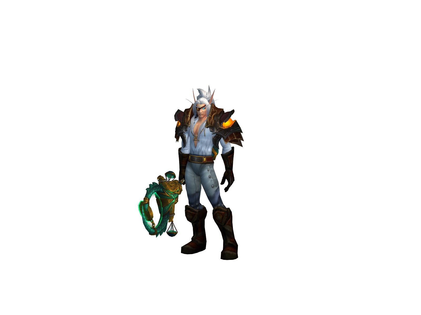 Maloen 3D character render