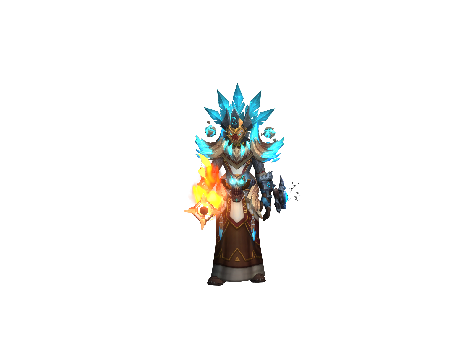 Amydaru 3D character render