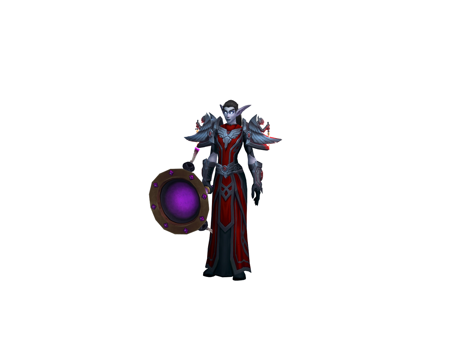 Xalfour 3D character render