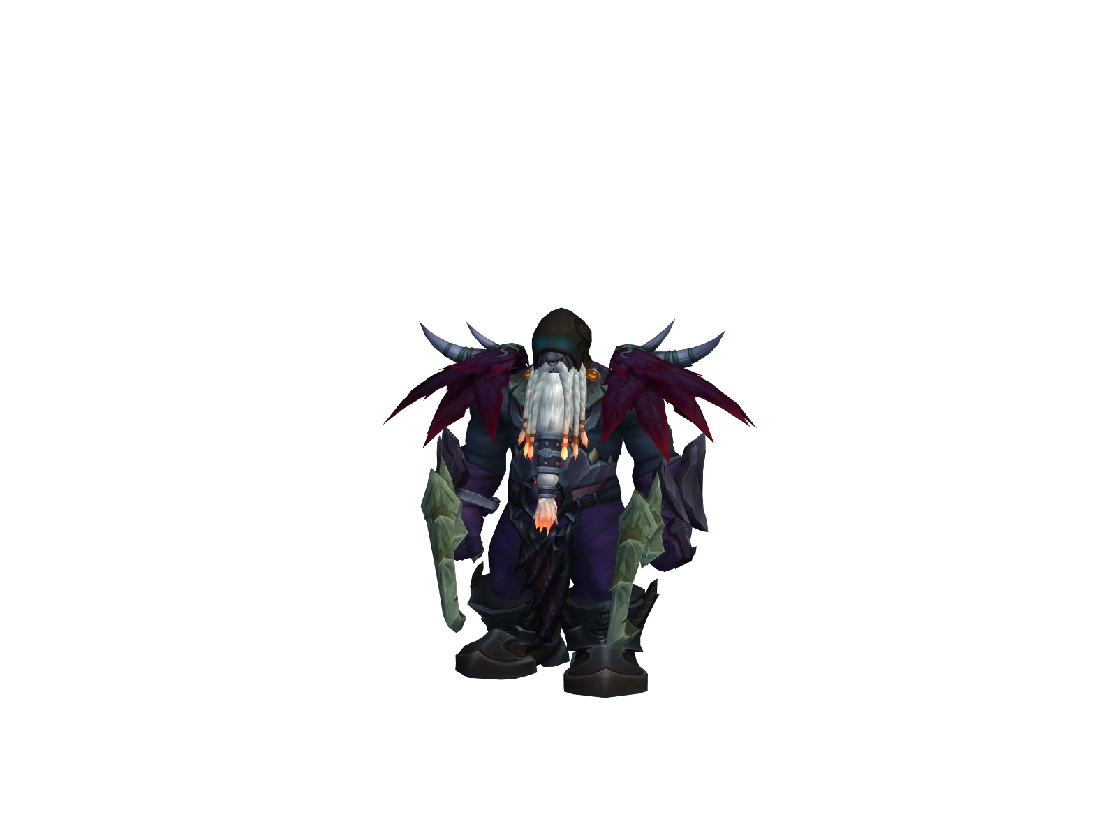 Titannshock 3D character render