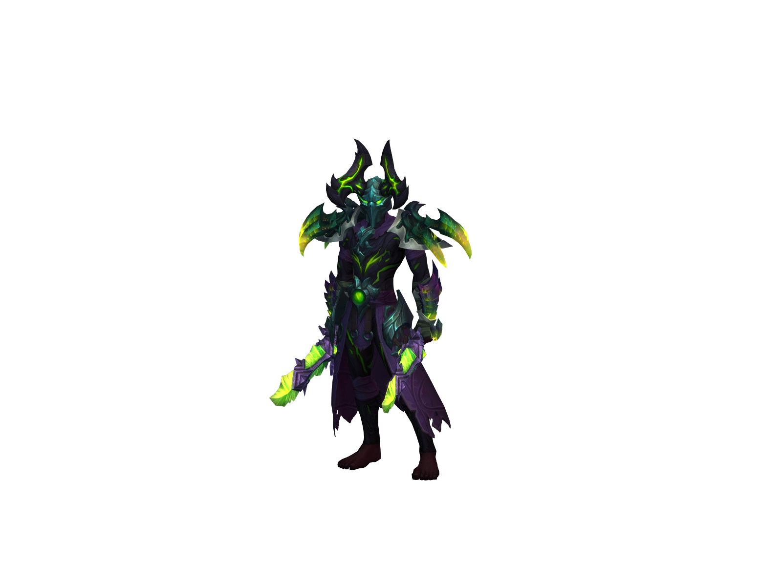 Satanoar 3D character render