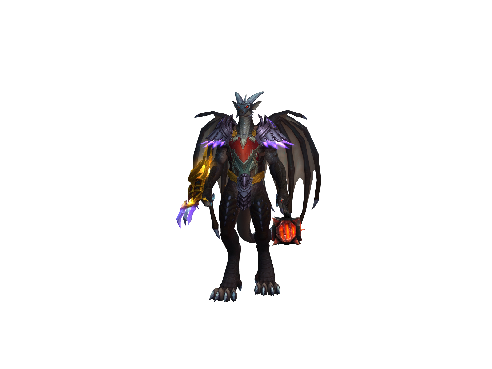 Drascal 3D character render