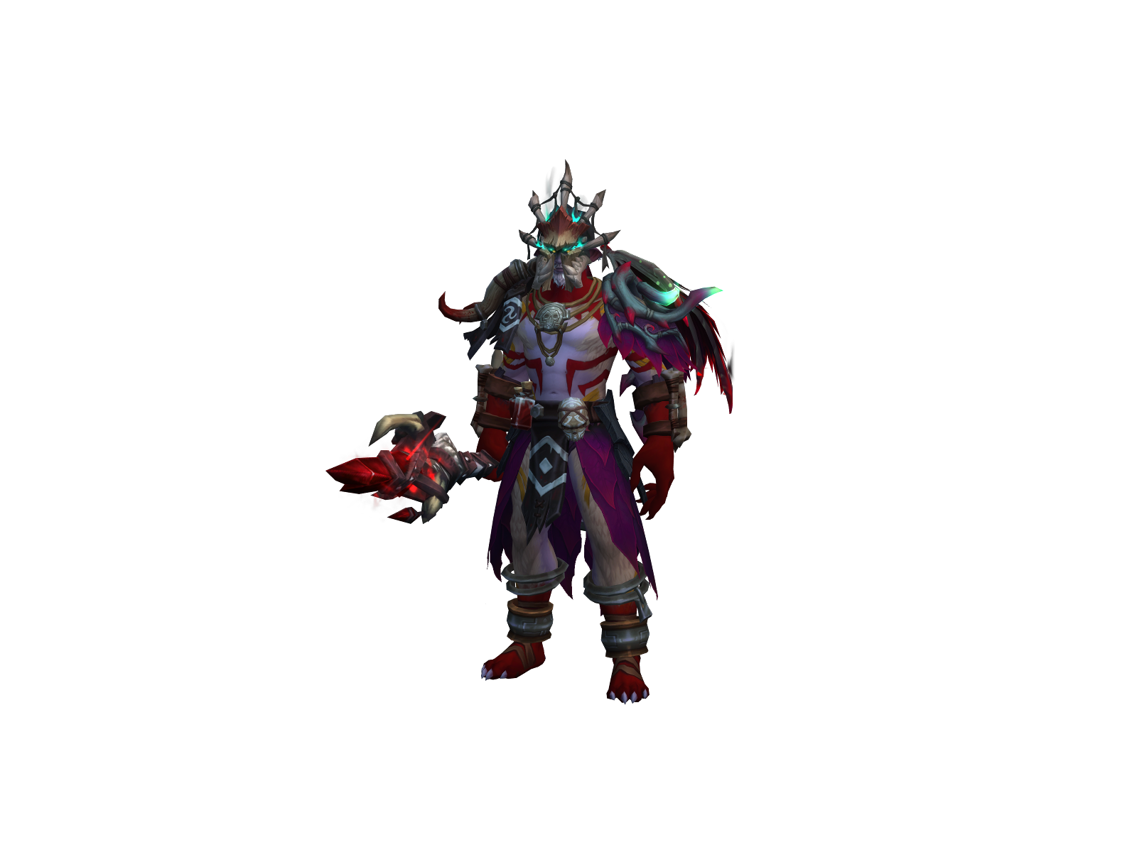 Buubelka 3D character render