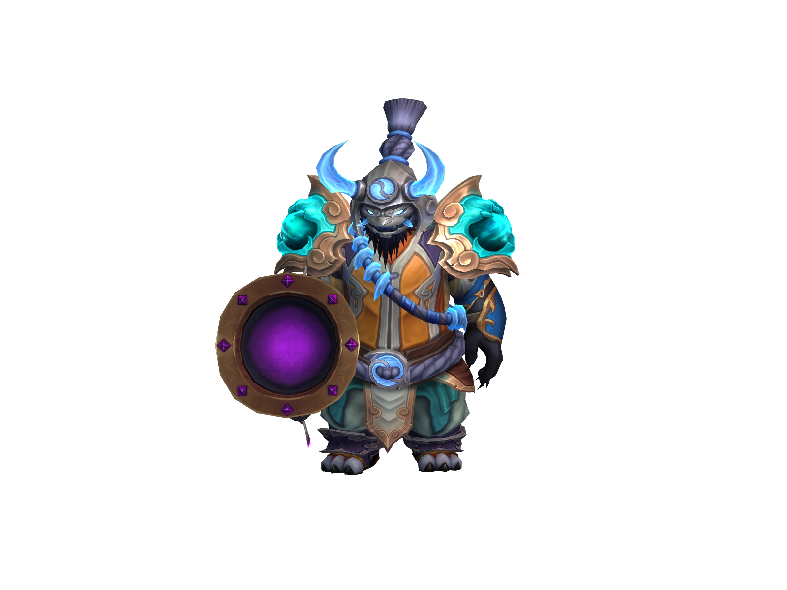 bladepaw 3D character render