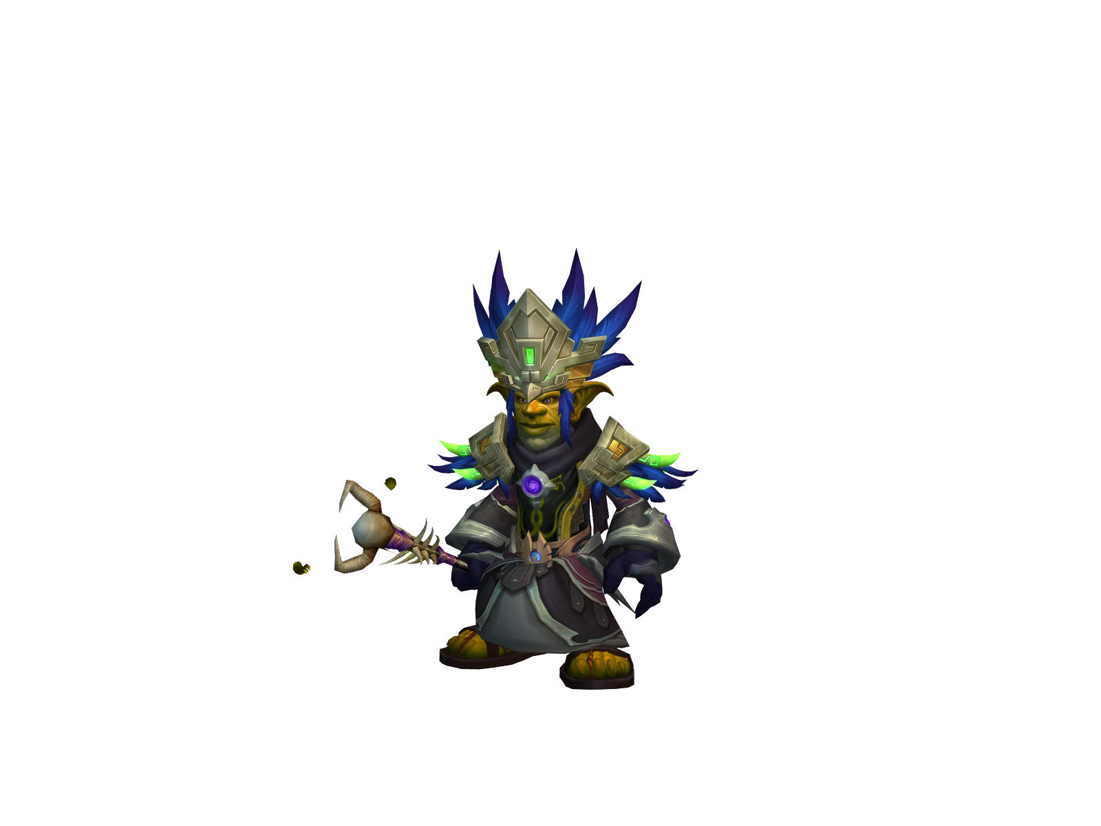 Venkovan 3D character render