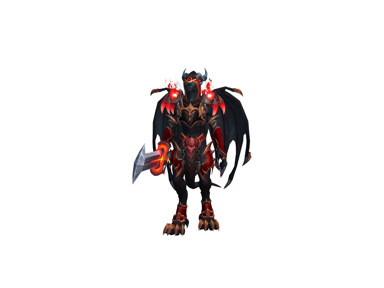 dragbody 3D character render