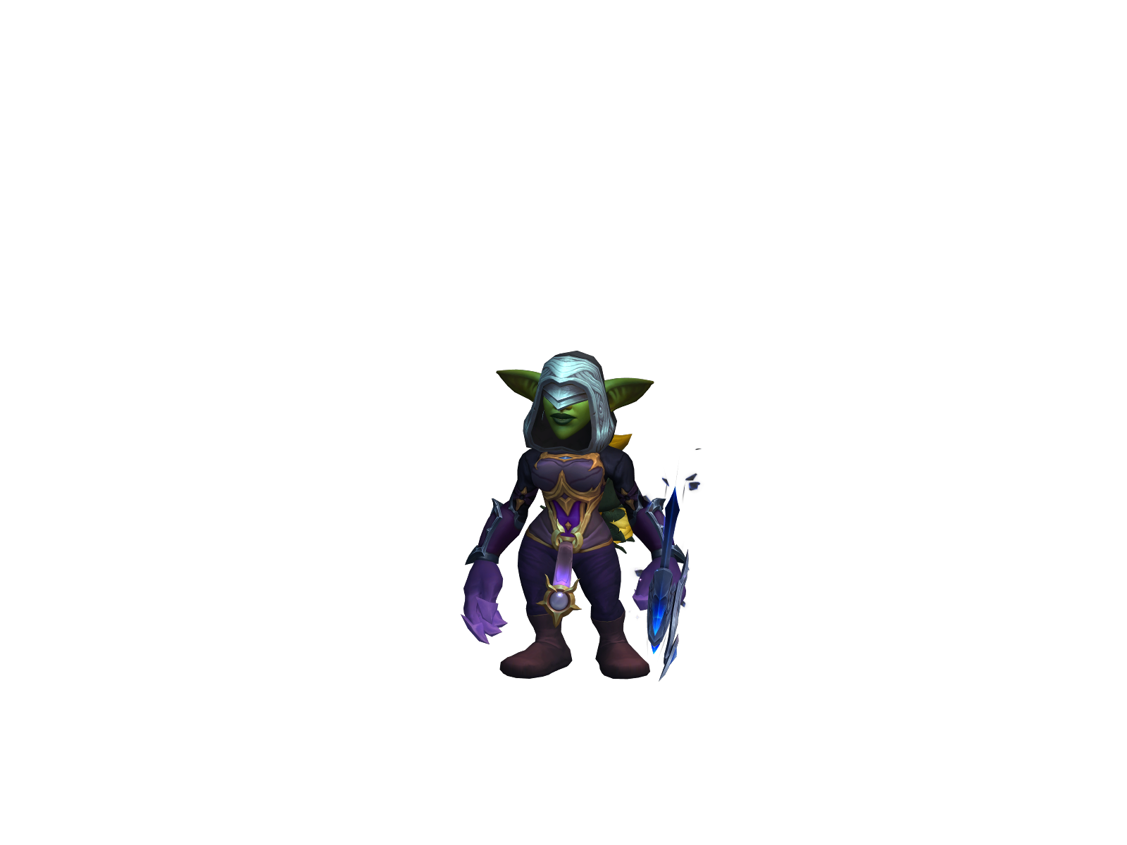 Prcinak 3D character render