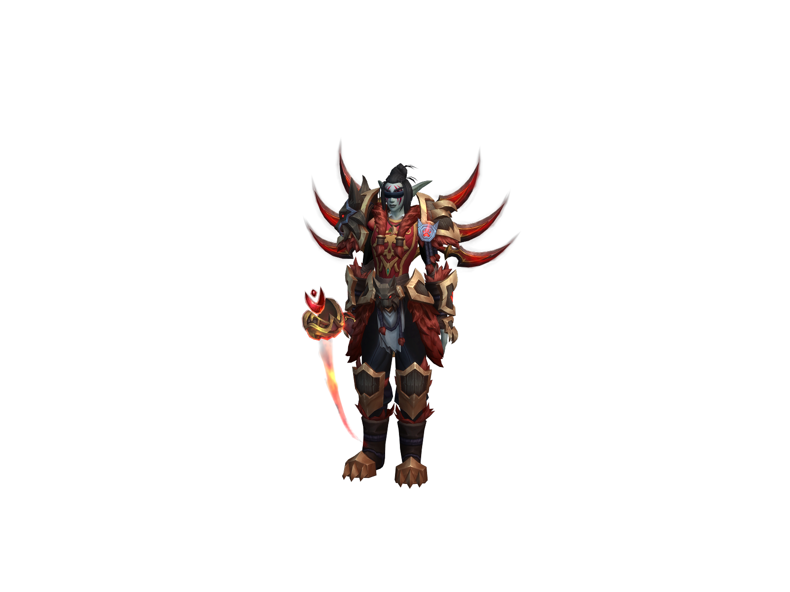 Xaarar 3D character render