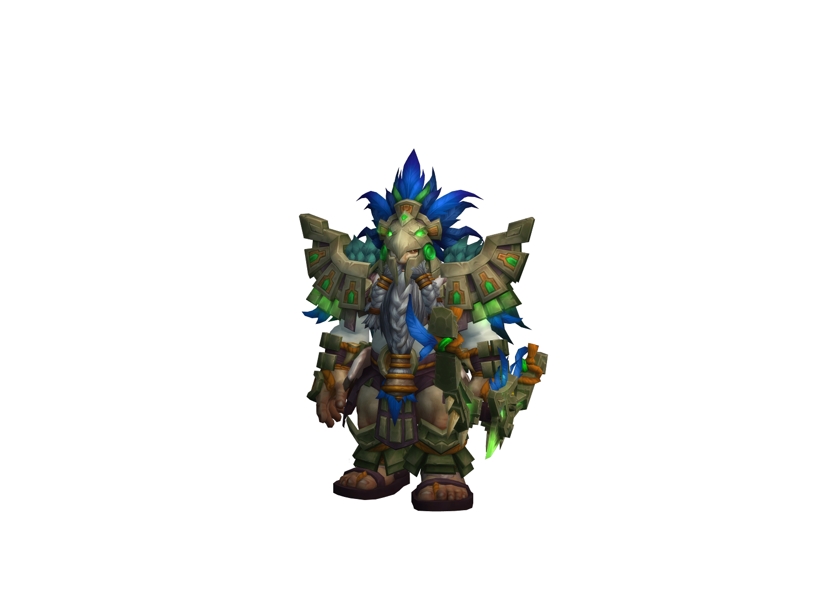Fabnain 3D character render