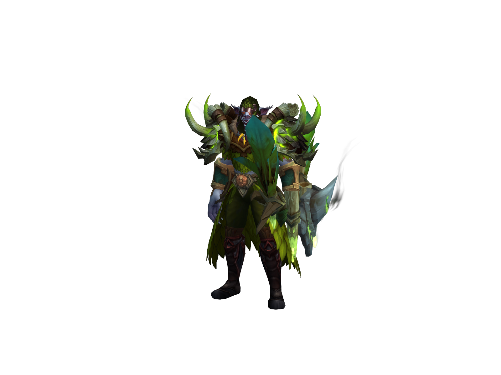Drektprecis 3D character render