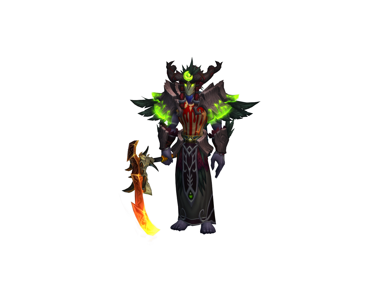 Cyborgue 3D character render
