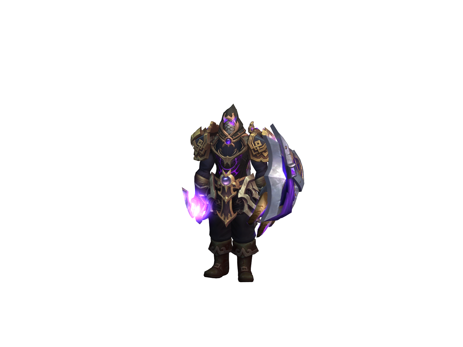 Lepaladin 3D character render