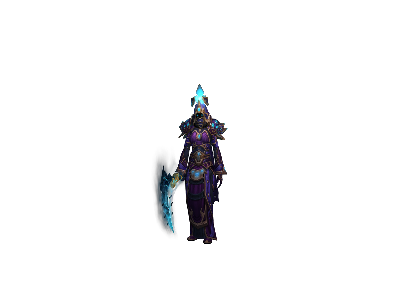 Saeth 3D character render