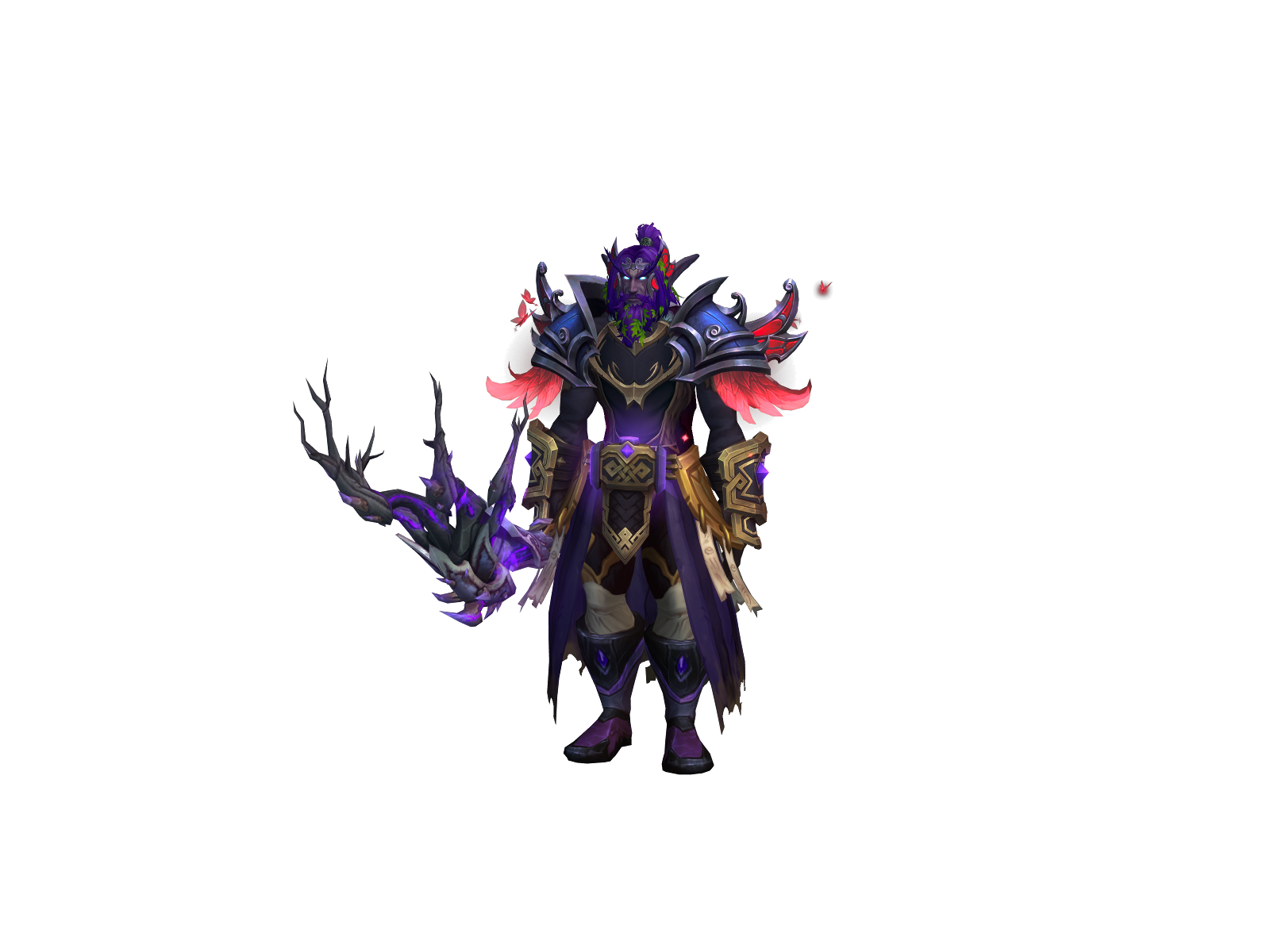 Drektardru 3D character render