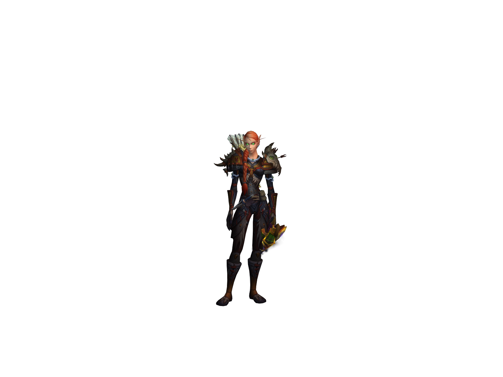 Wyksaelle 3D character render