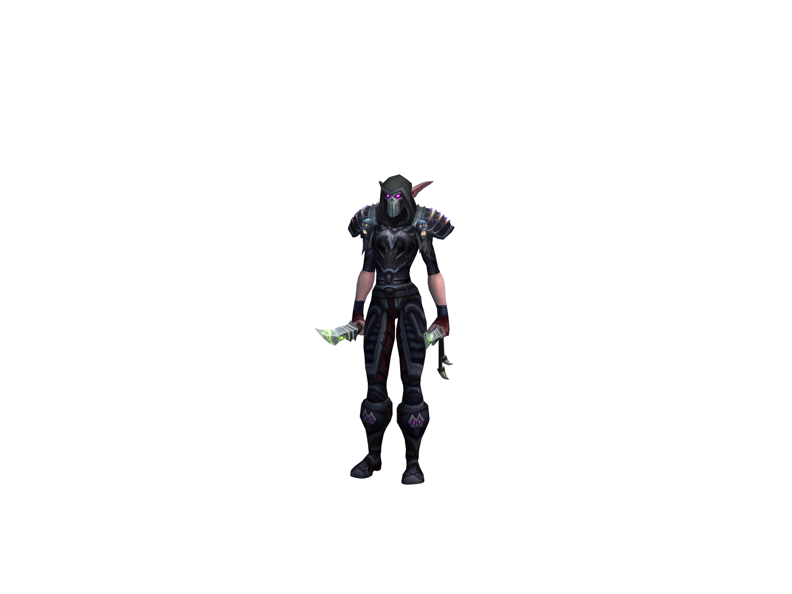 Vergilë 3D character render