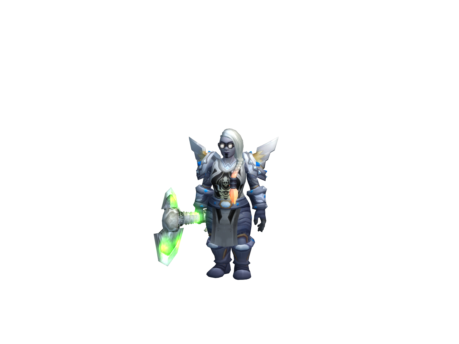 Roustougnouk 3D character render