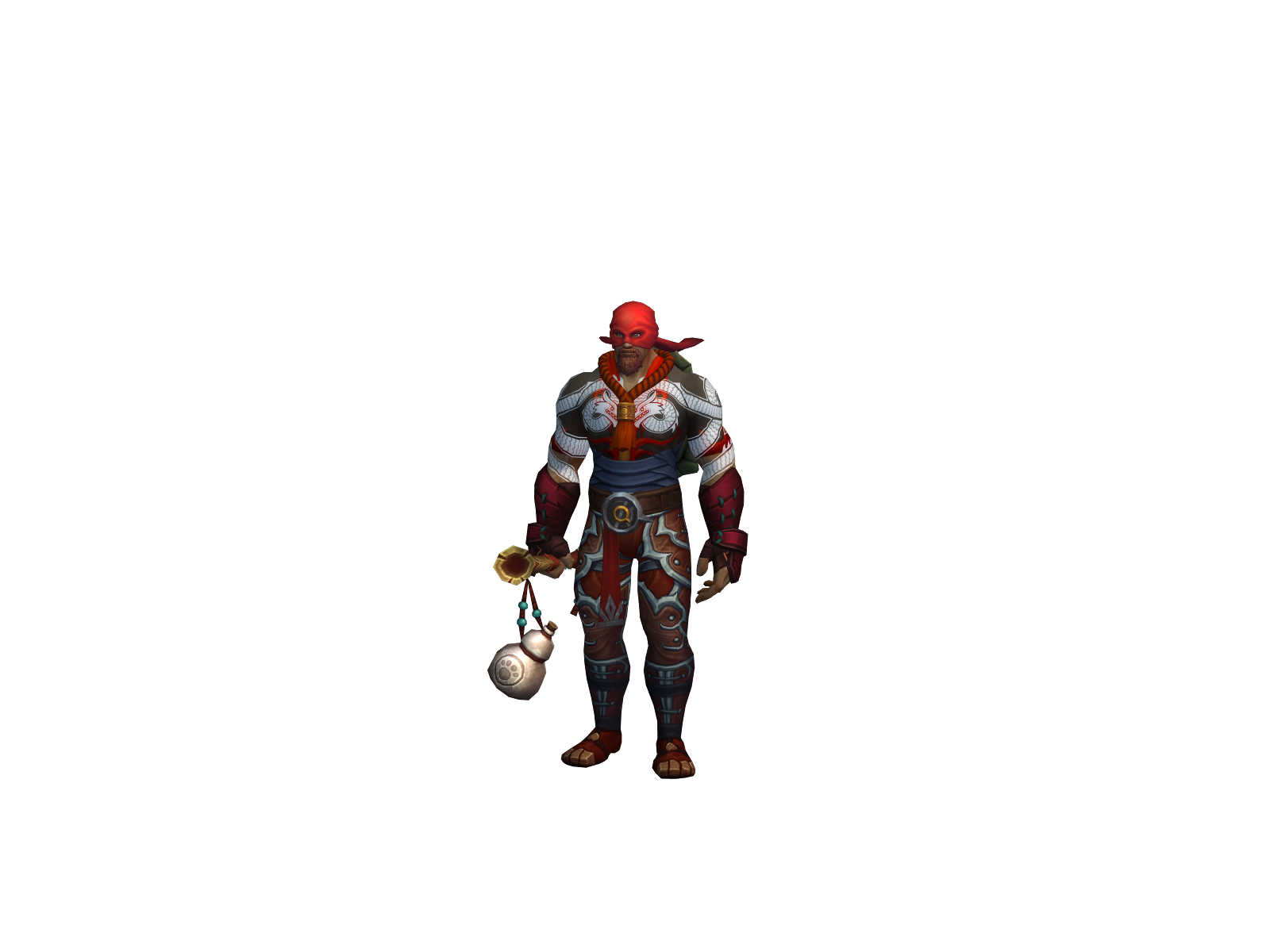 Painless 3D character render