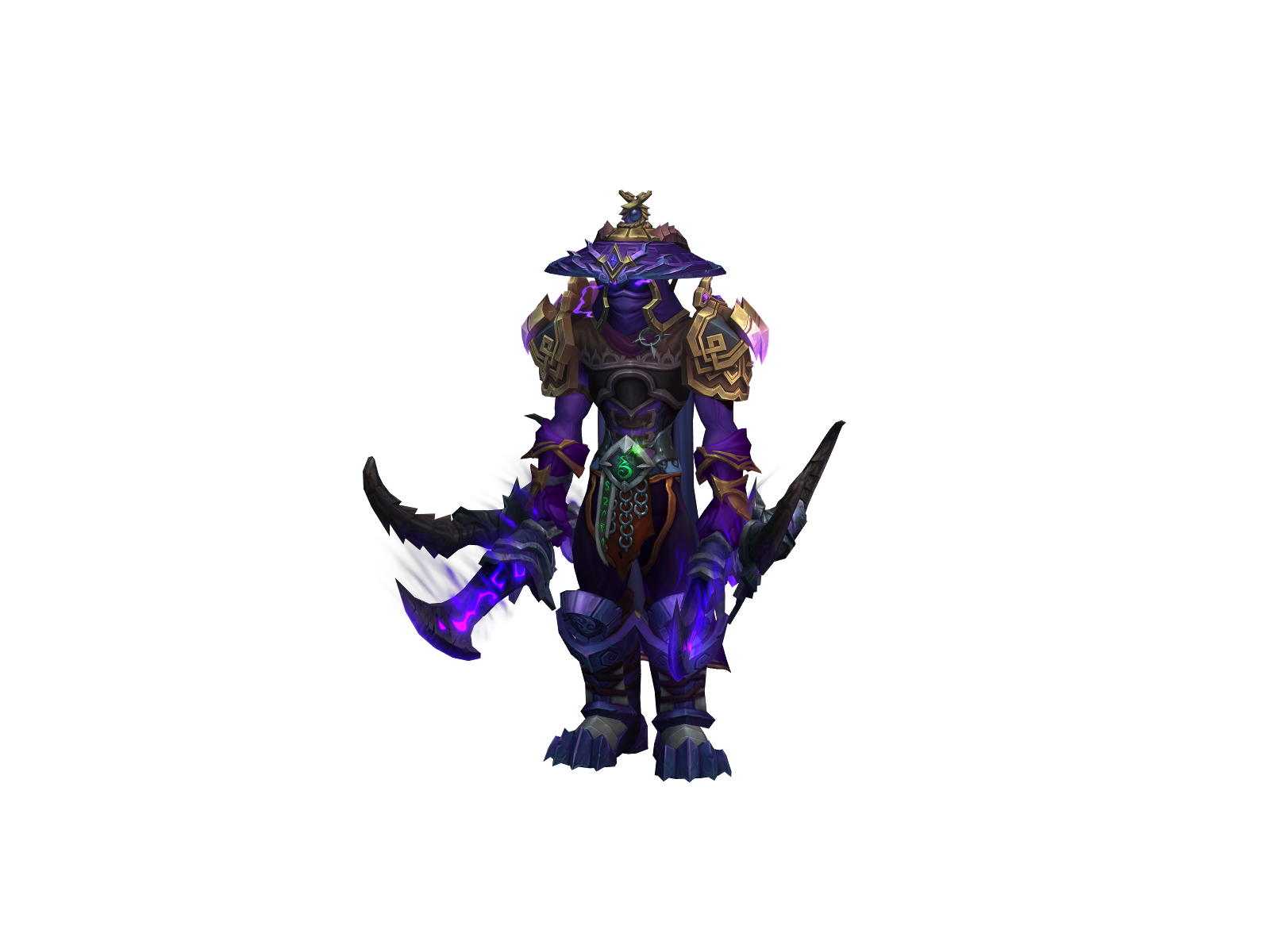 Drektardemon 3D character render