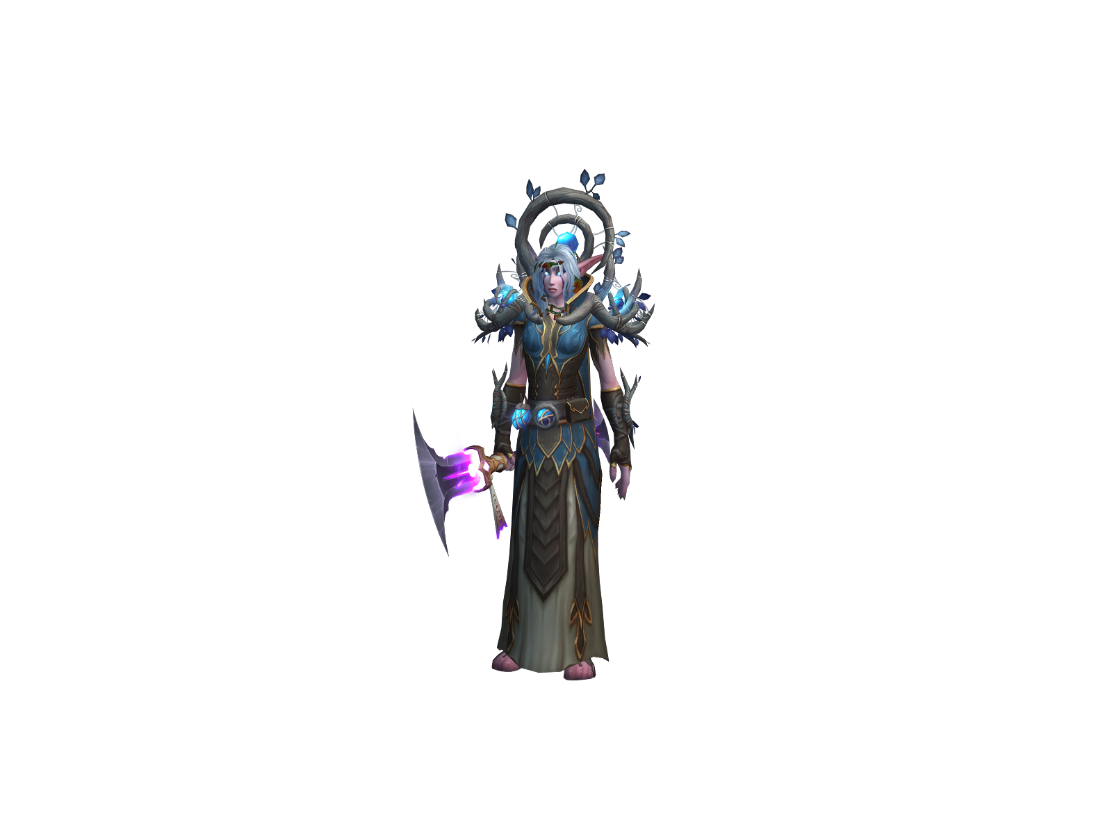 Frangulla 3D character render