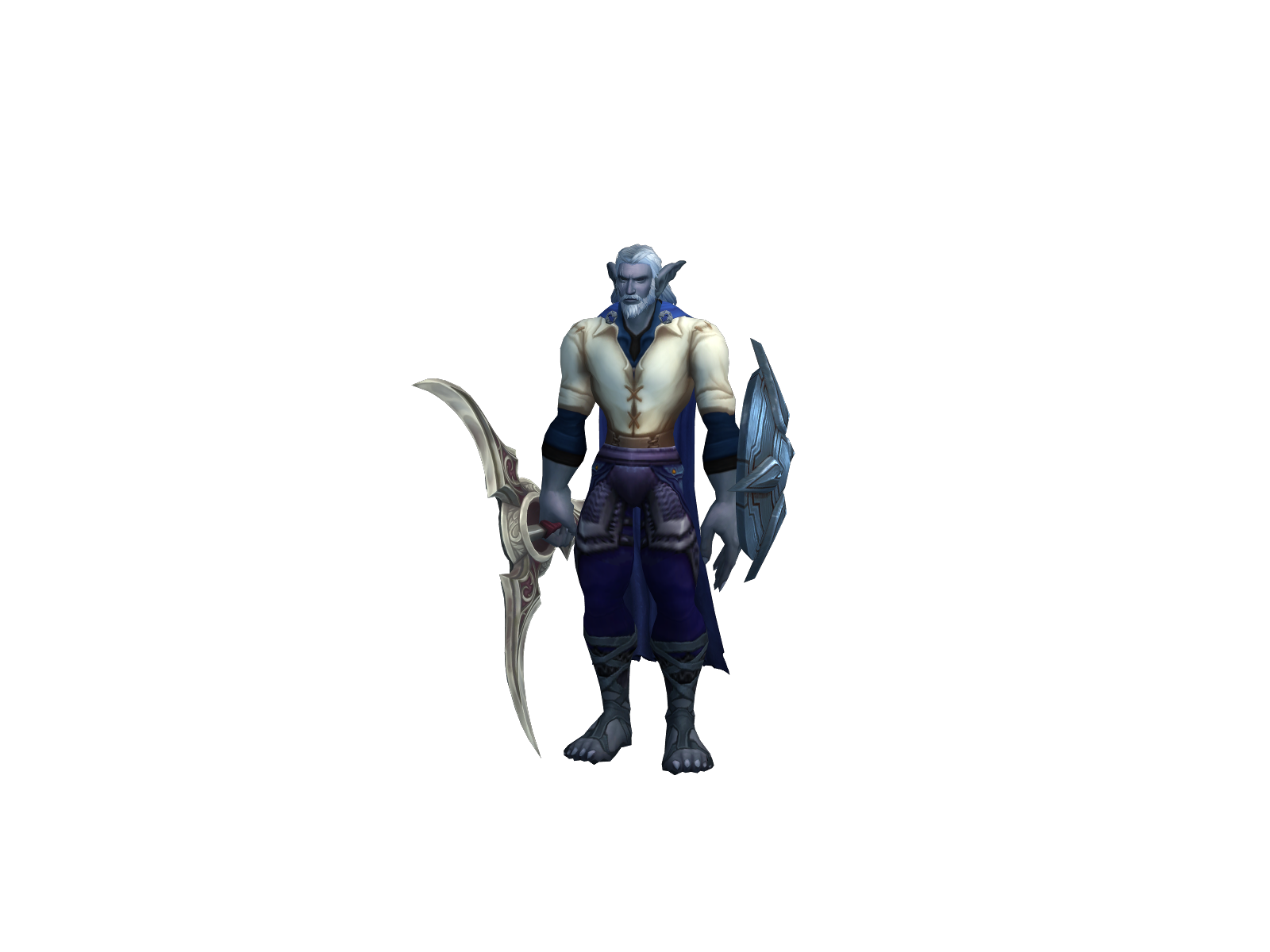 Atlannte 3D character render