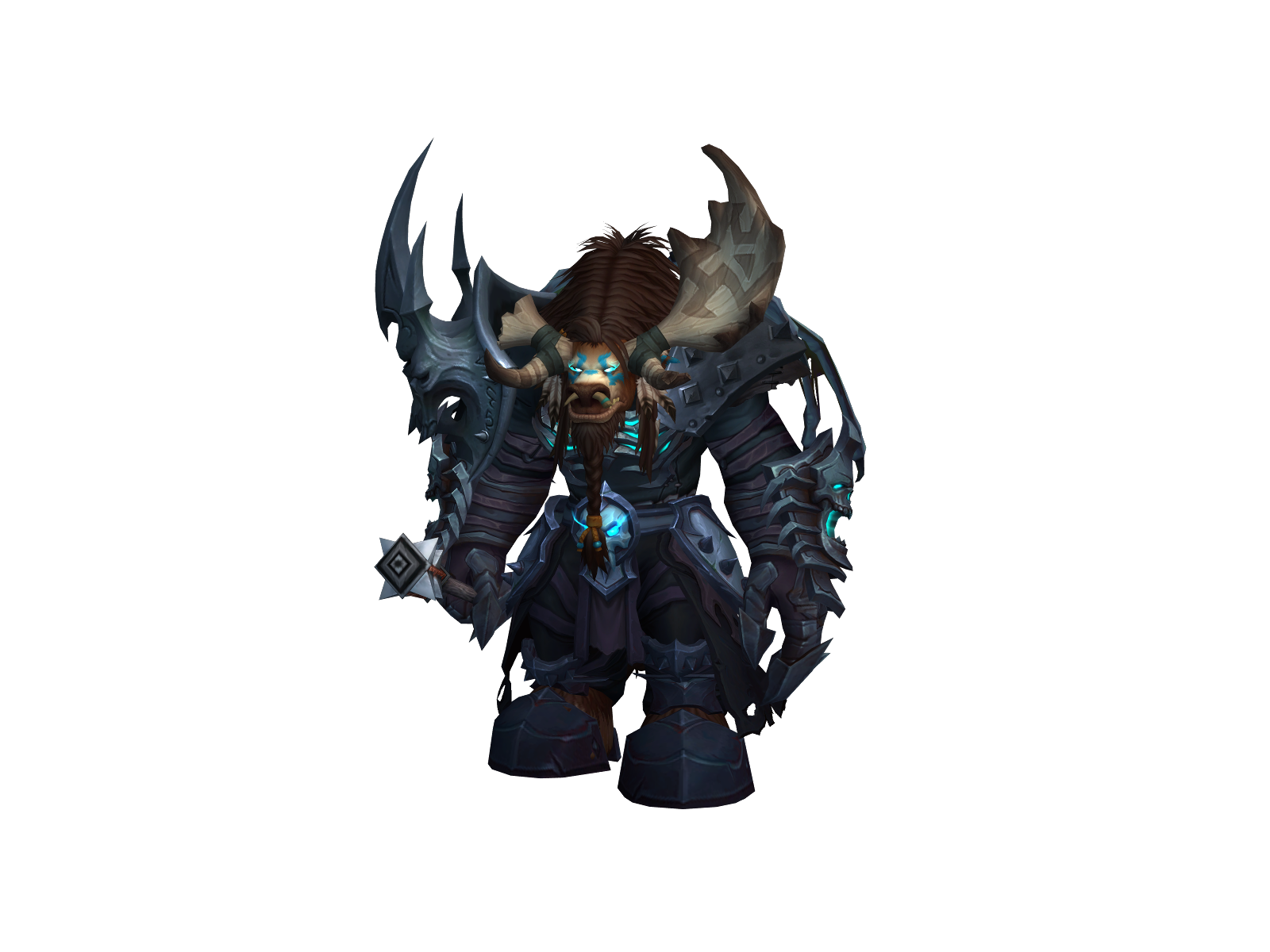Ietal 3D character render