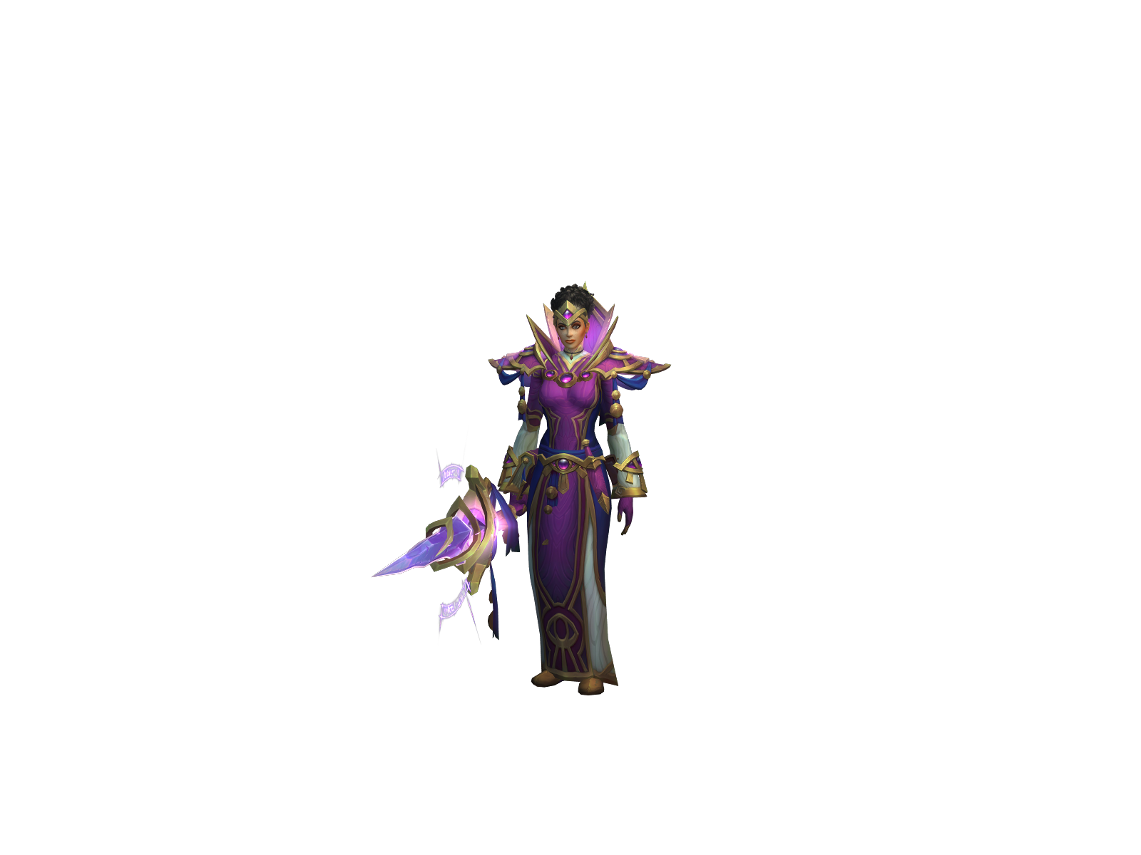 Polynet 3D character render