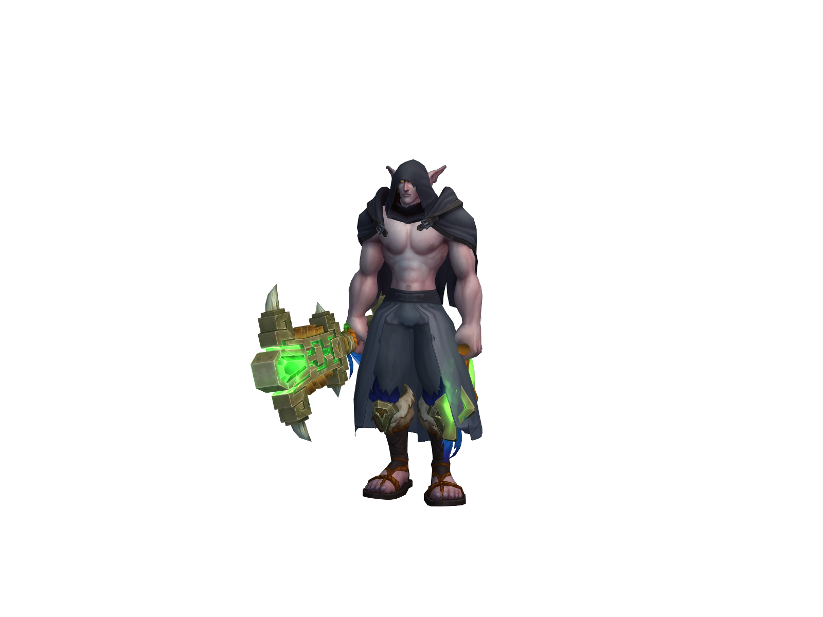 Ironyell 3D character render