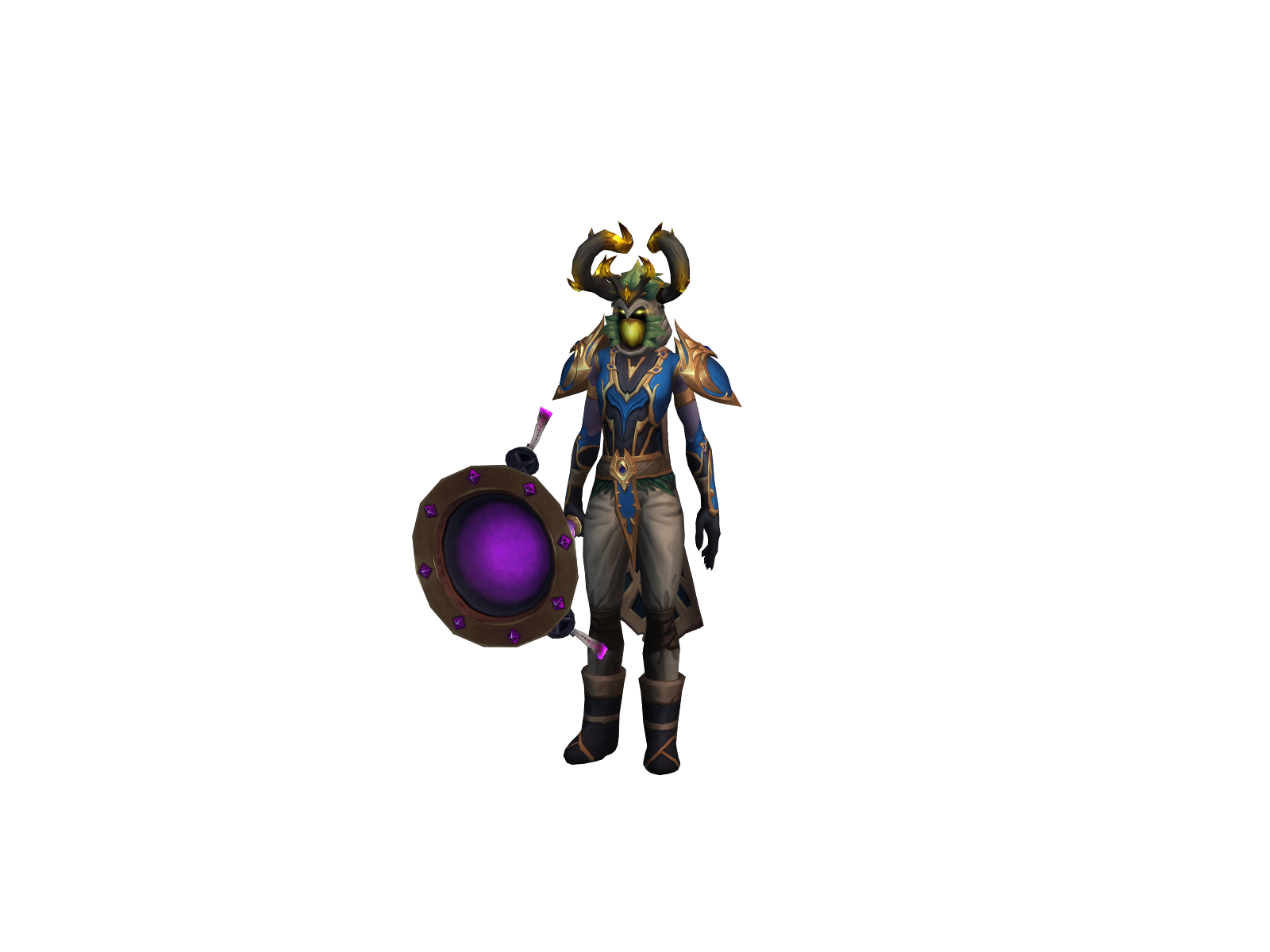 Misonia 3D character render