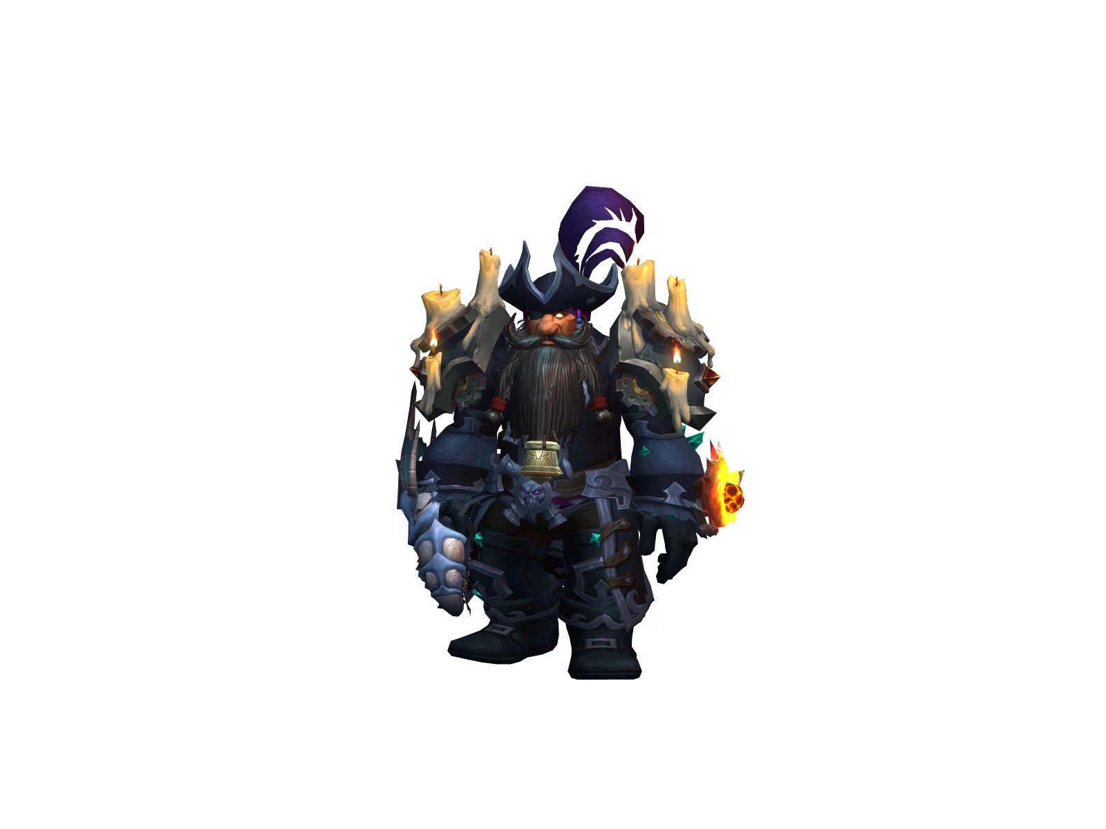 Mazado 3D character render