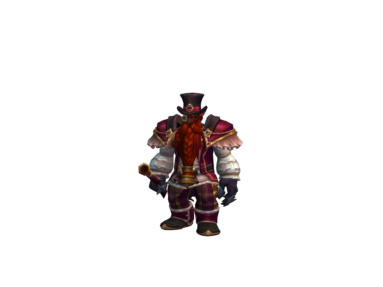 Trabucos 3D character render