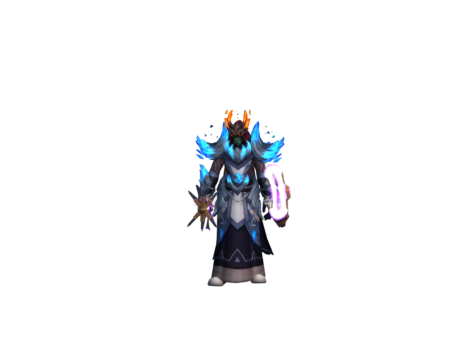 Abhorenteeth 3D character render