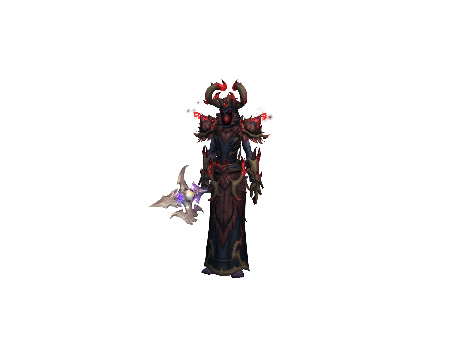 Lunashira 3D character render
