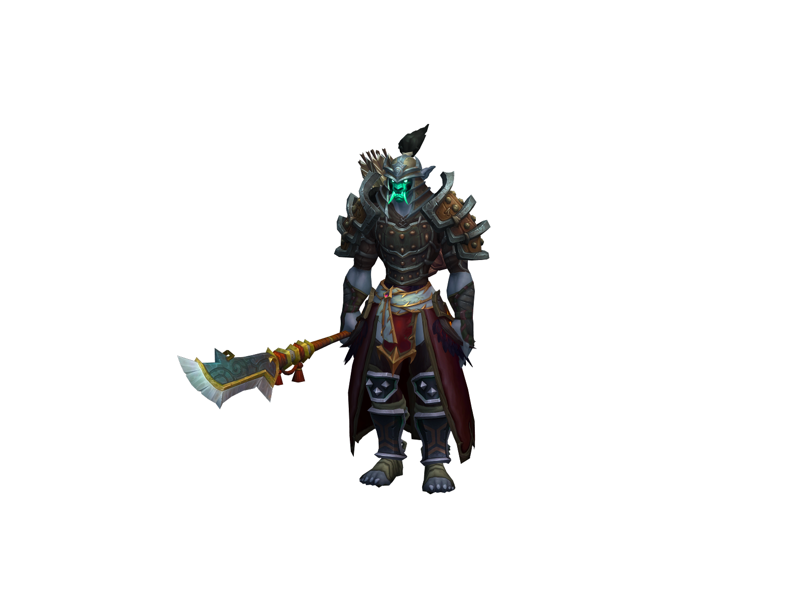 Ándalus 3D character render