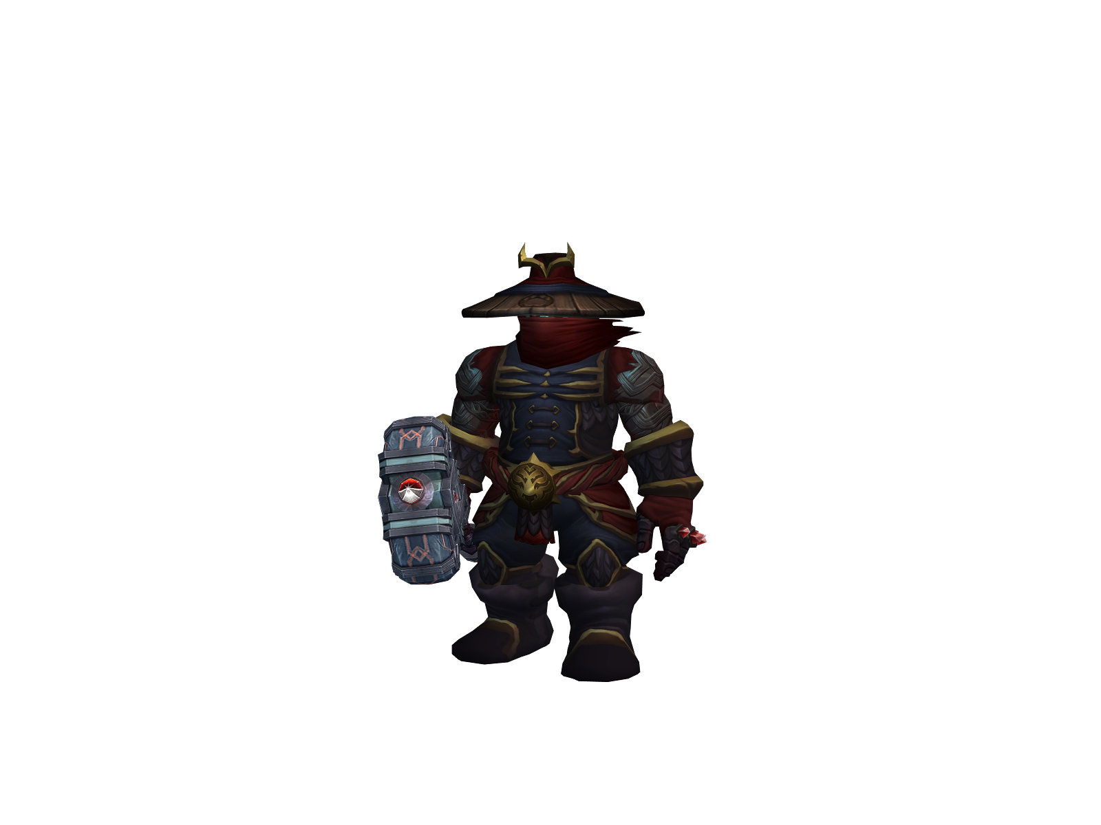 Jaaku 3D character render