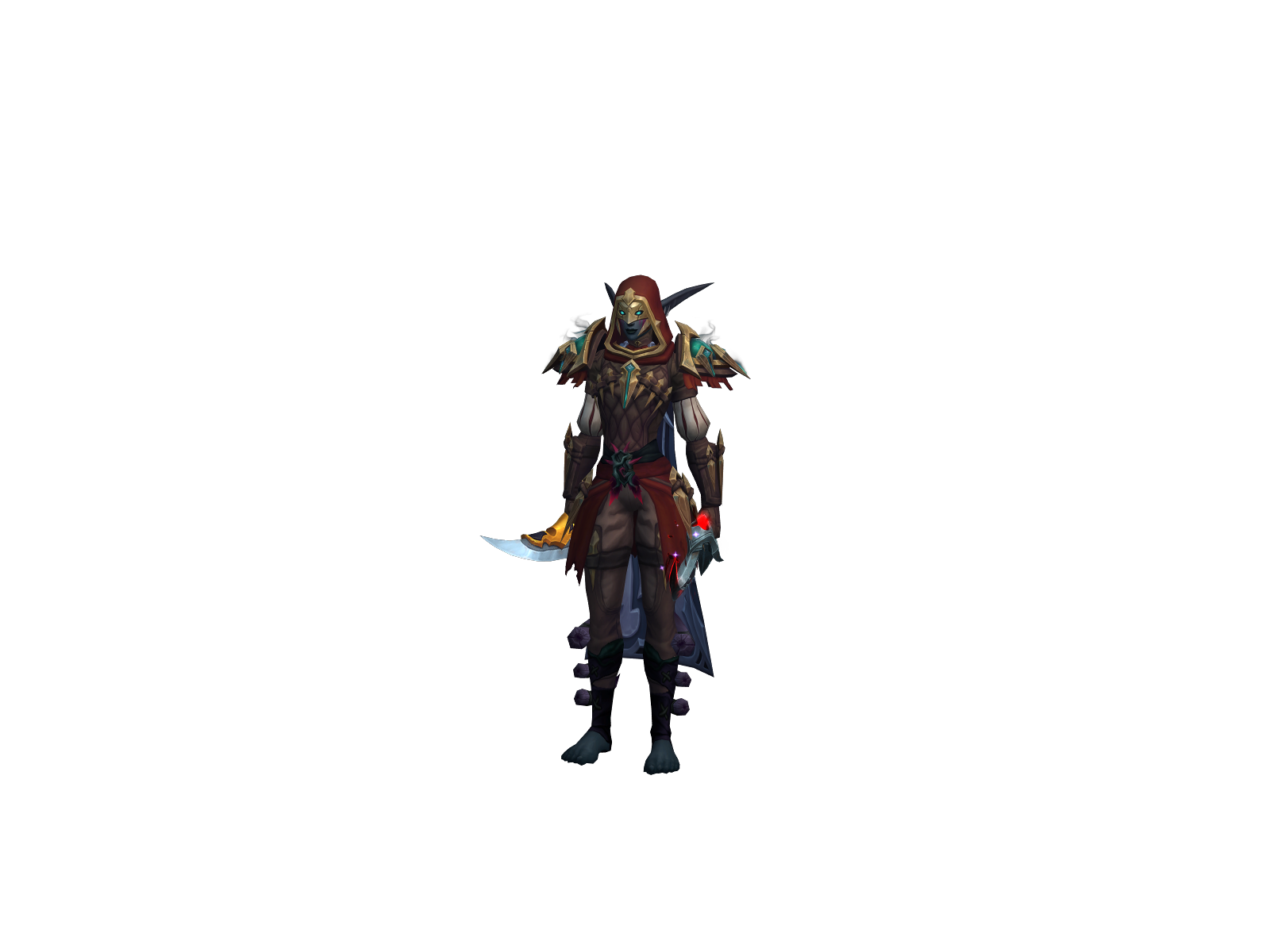 Enyale 3D character render