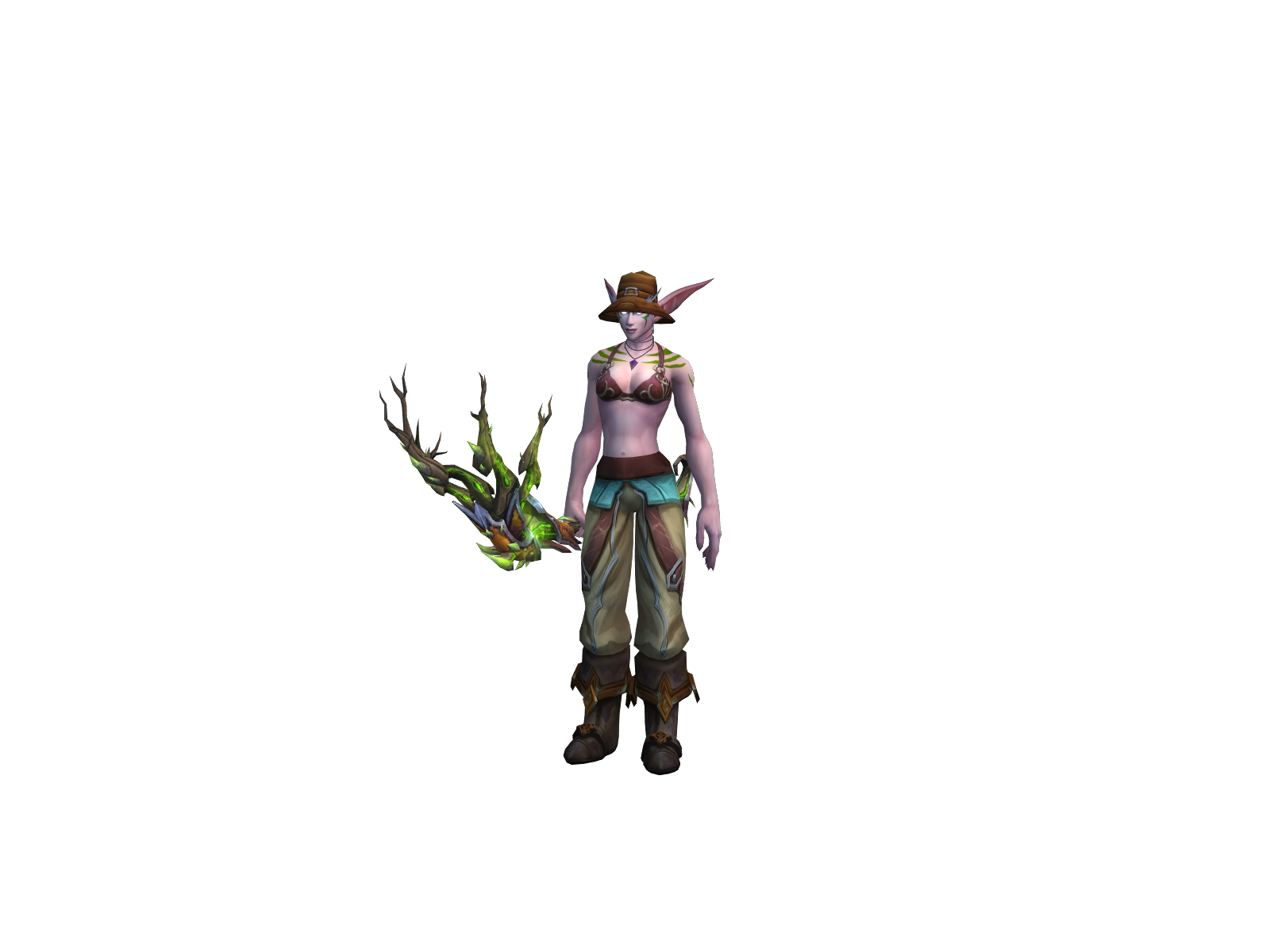 Druifta 3D character render