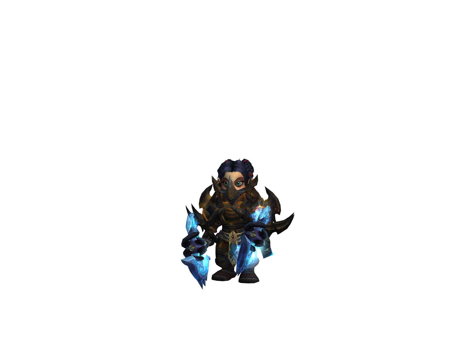 Geraldinee 3D character render