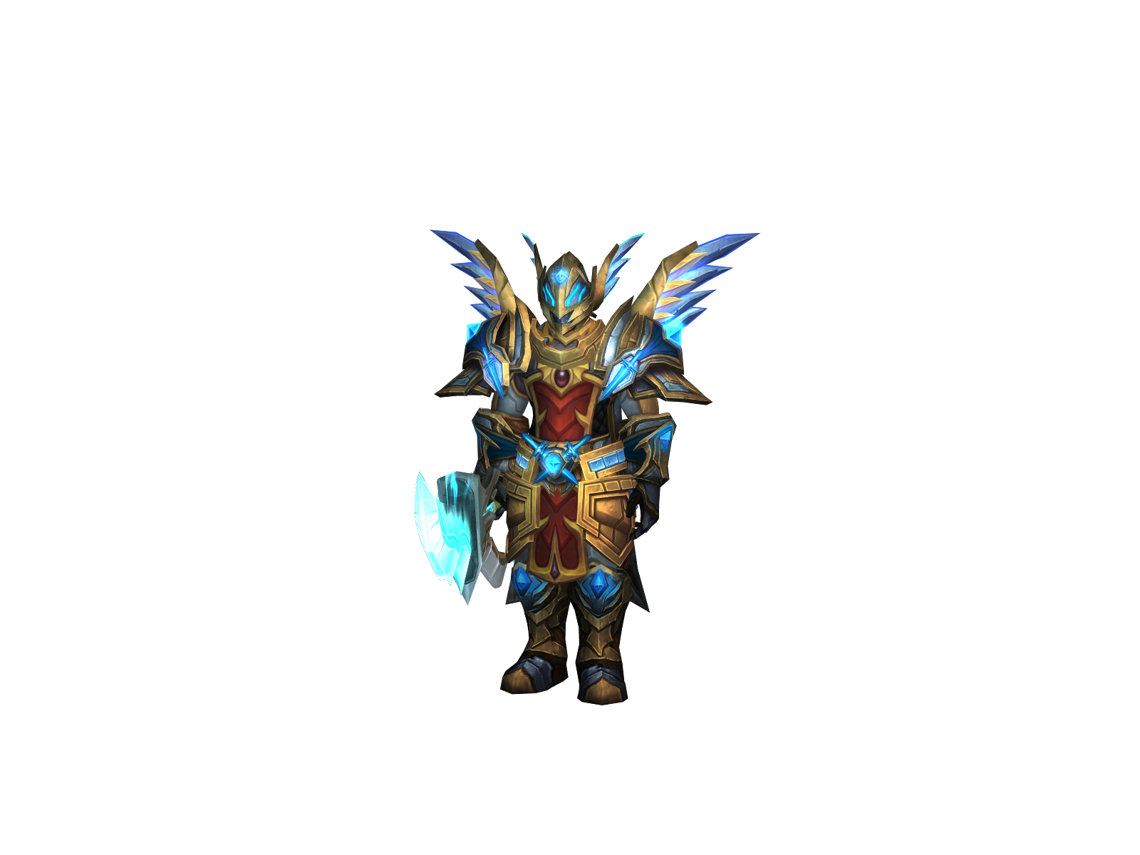 Tressðr 3D character render