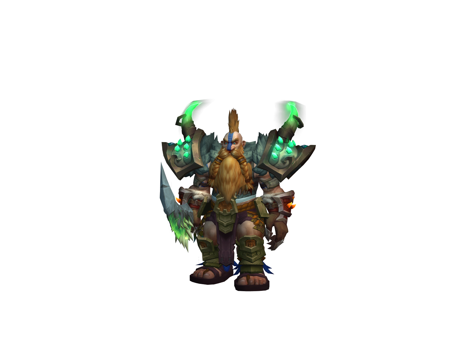 Jabato 3D character render