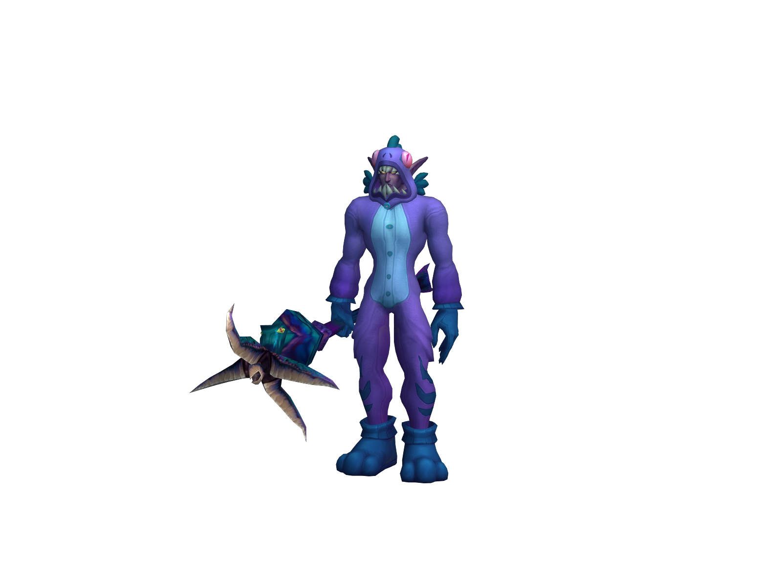 Paquiâô 3D character render