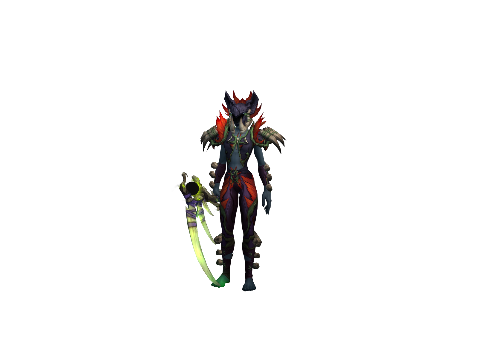 Milucas 3D character render