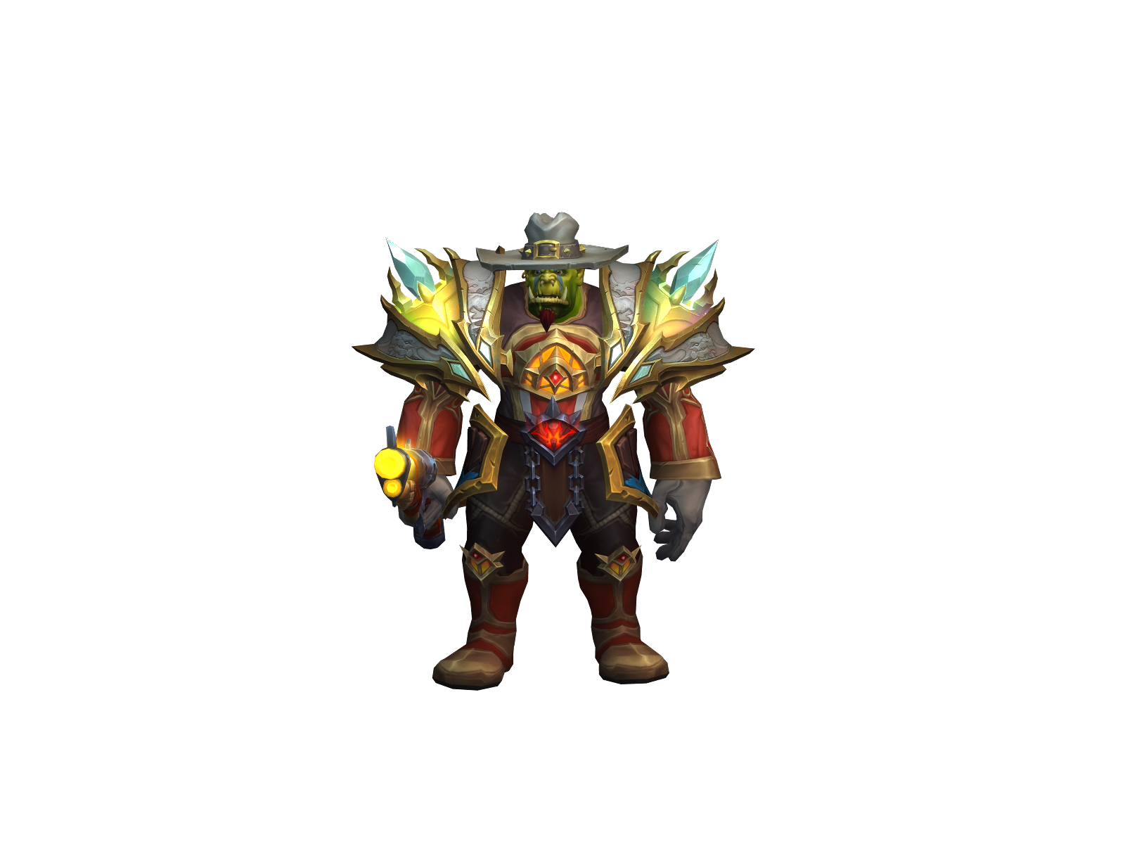 Grunxîî 3D character render