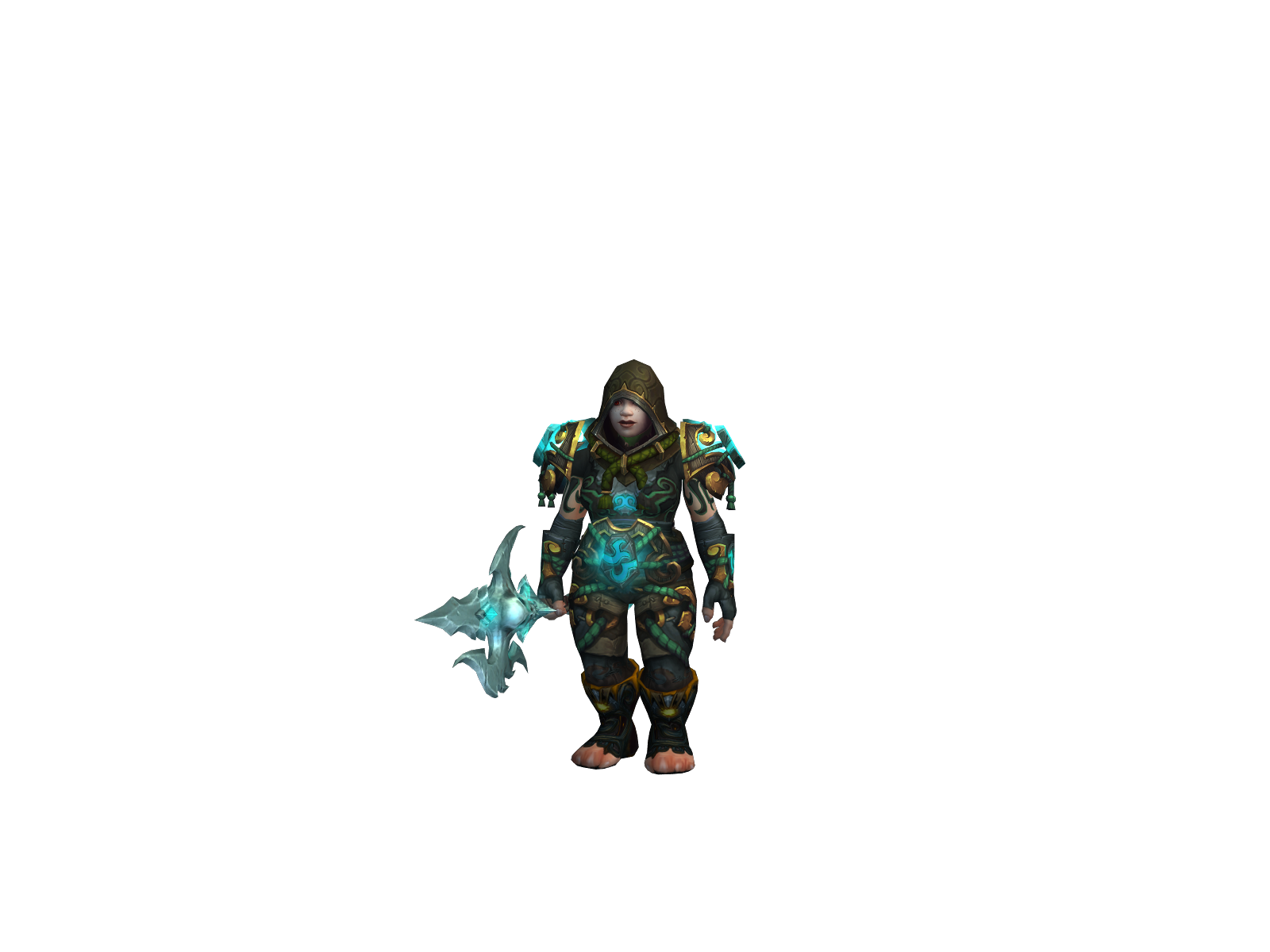 Ayie 3D character render