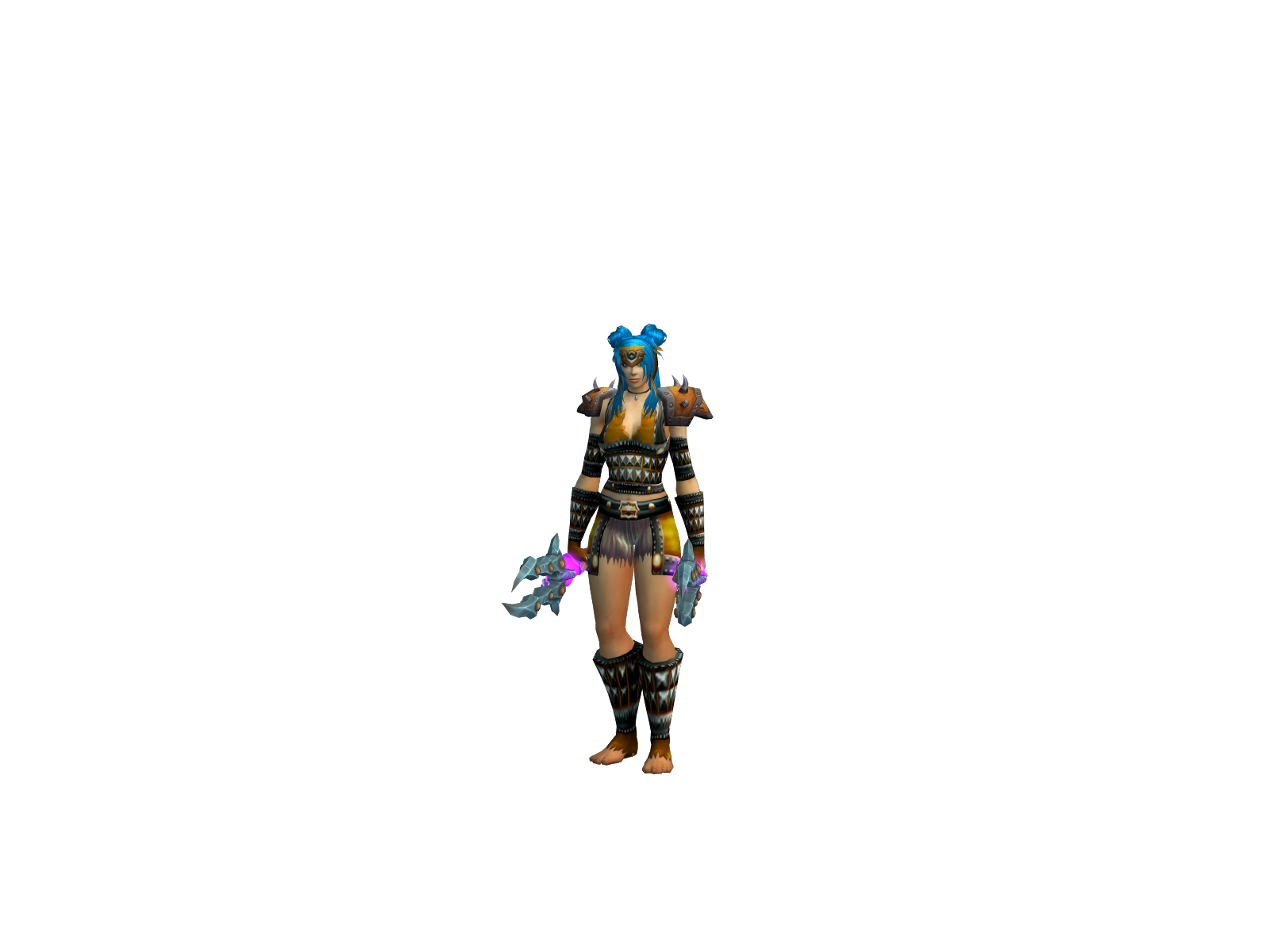 Elbrønkâs 3D character render