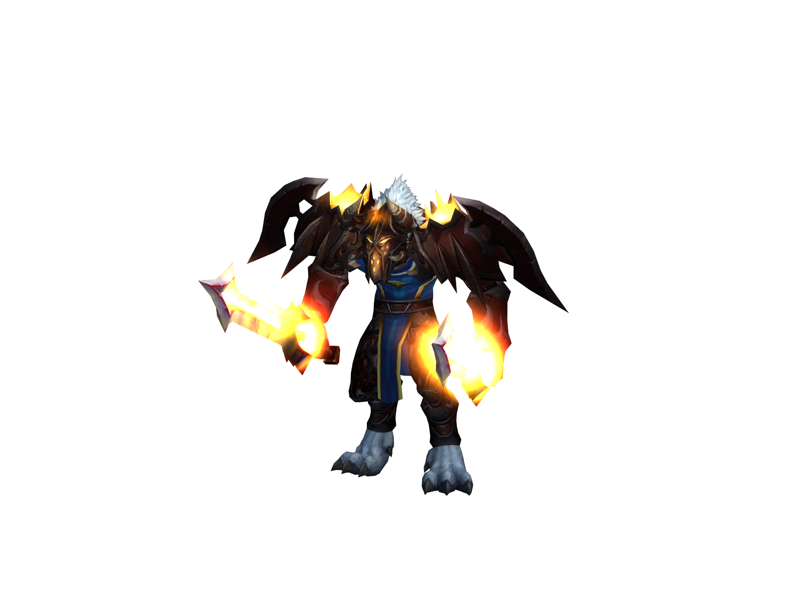 Niramss 3D character render
