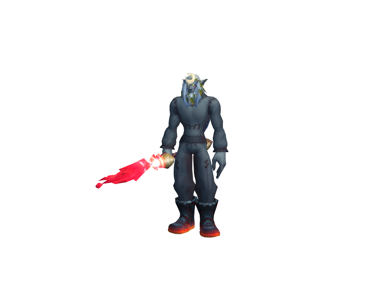 Mítjanit 3D character render