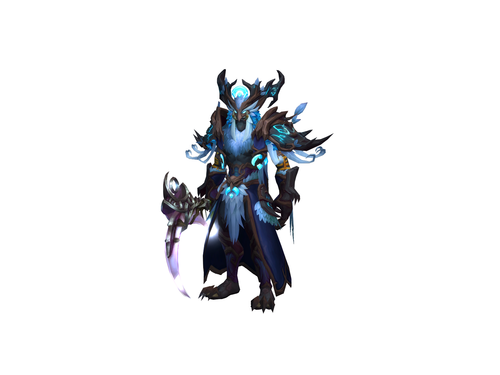 Azkari 3D character render