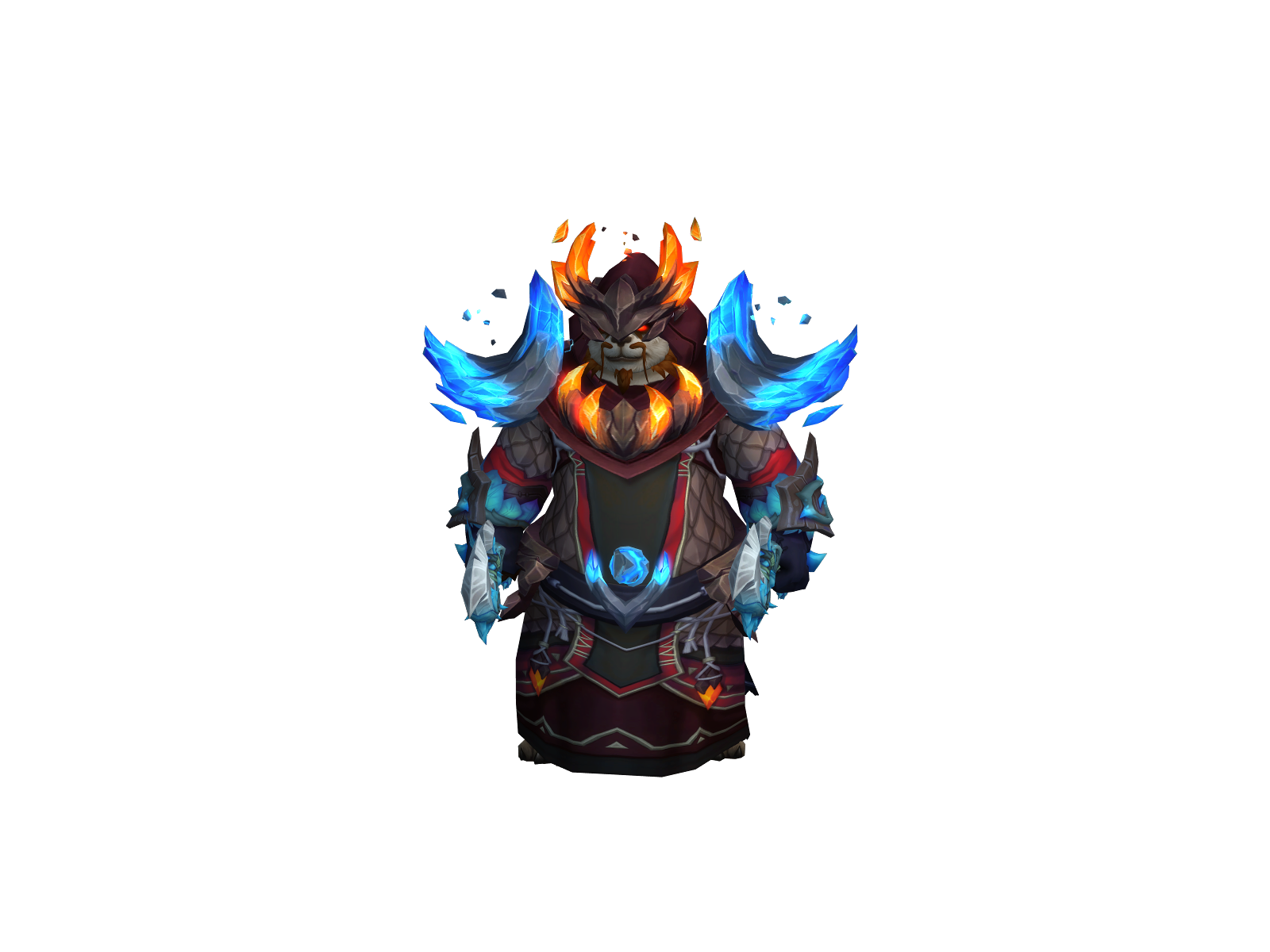 Dräkô 3D character render