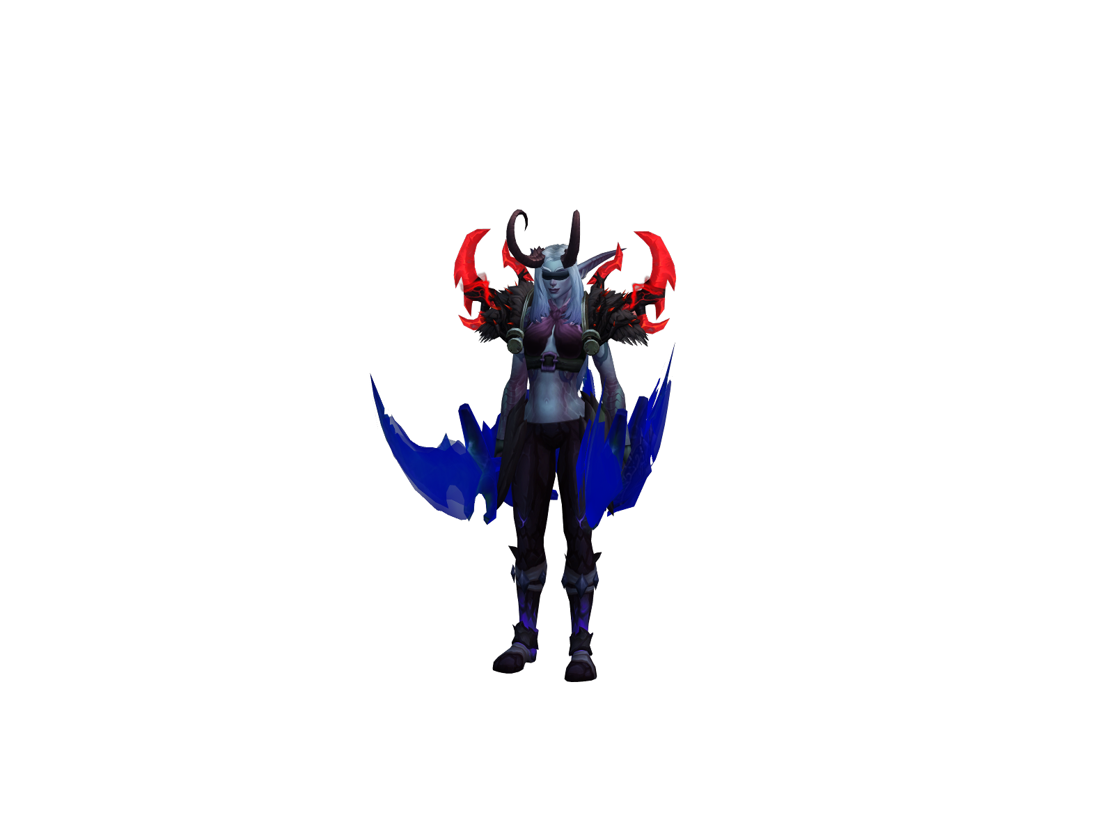 Dxvil 3D character render